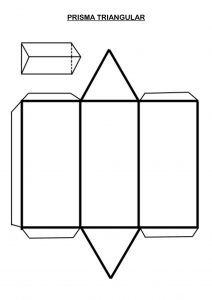 plantillas de prismas y piramides